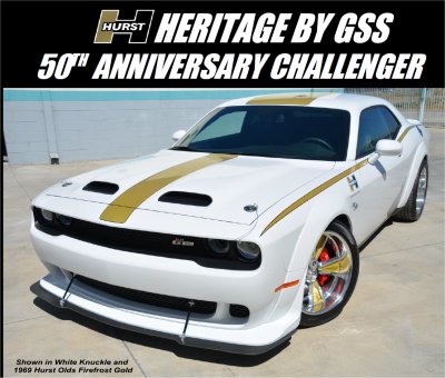Hurst Heritage By GSS 50th Anniversary Challenger Brochure 1969 Tribute